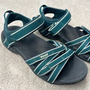 Teva Tirra Hiking Slingback Sandal Outdoor Water Shoe Teal Blue Women's Size 6.5